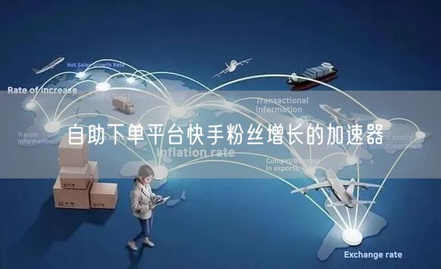 自助下单平台快手粉丝增长的加速器